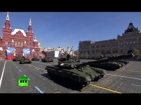 Military Parade in Moscow's Red Square on Victory Day 2013 (FULL HD VIDEO)