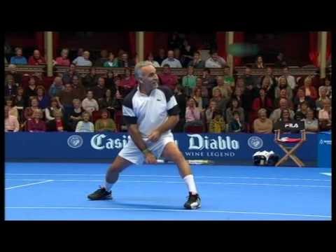 Tennis' Greatest Entertainer - MANSOUR BAHRAMI