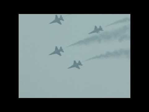 Black Knights Republic of Singapore Air Force RSAF Singapore Air show 2008