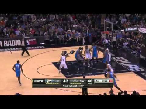 Oklahoma City Thunder vs San Antonio Spurs | FULL Highlights | January 22, 2014 | NBA 2013-14