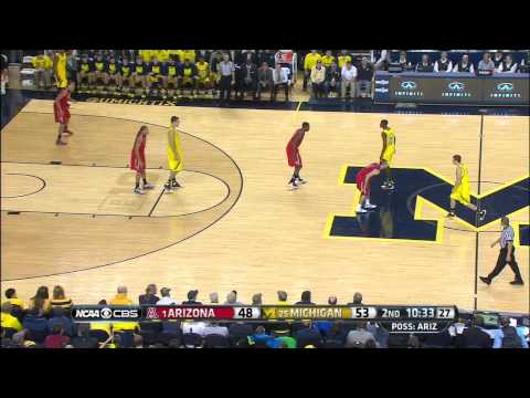 2013-12-14 NCAAB Arizona Wildcats vs Michigan Wolverines