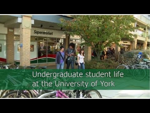 Undergraduate life at the University of York (2013)