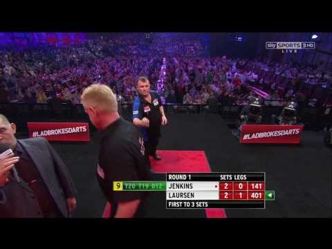 Terry Jenkins & Kyle Anderson 9-dart finishes PDC World Championship 2014 FULL HD