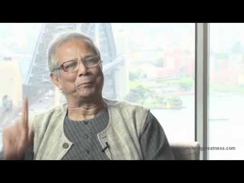 Living Greatness: Joseph Law interviews Muhammad Yunus