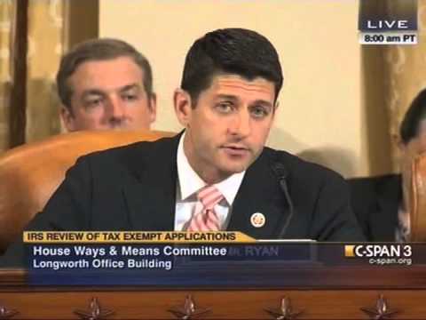 Ryan to IRS: You Work for the Taxpayer