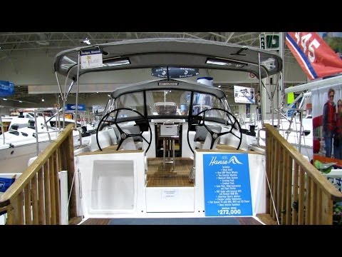 2014 Hanse 415 Sailing Yacht - Interior, Deck, Hull Walkaround - 2014 Toronto Boat Show