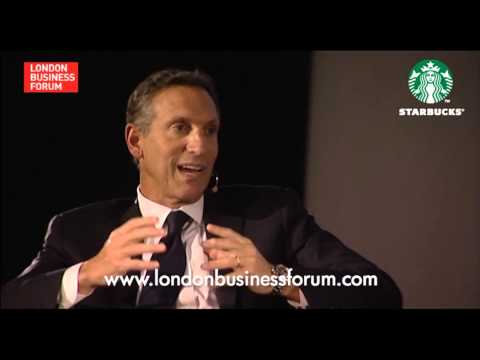 Starbucks' CEO Talks Business