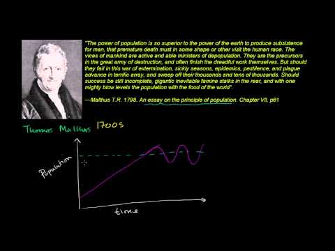 Thomas Malthus and Population Growth