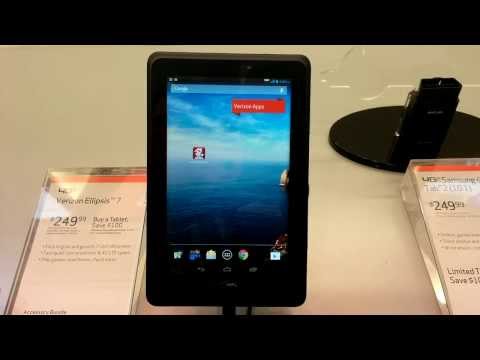 Verizon Ellipsis 7 Hands On