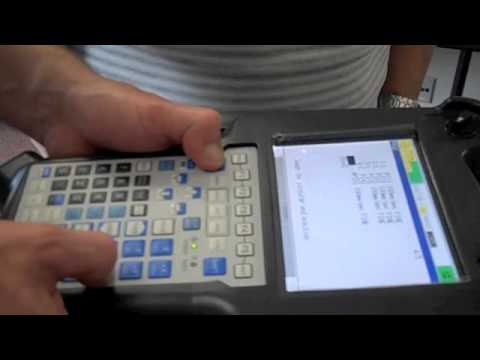 FANUC Teach Pendant programming demo - Rectangle with rounded corners