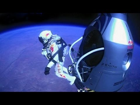 [Official] Felix Baumgartner freefall from the edge of space with New World Record