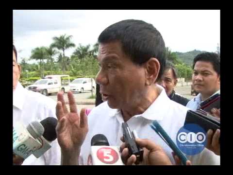 Mayor Rody Duterte on the Senate hearing on rice smuggling