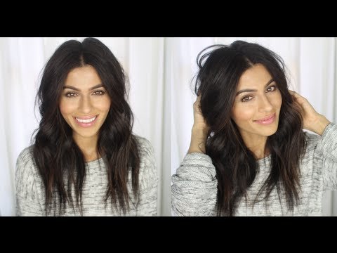 Messy Wavy Hair Tutorial