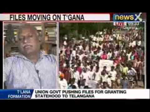 Telangana State: Union Government files for granting statehood to Telangana