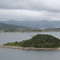 View from Moldtustranda towards Røyresundet and Ulsteinvik in the background