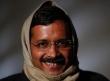 Delhi's Chief Minister Arvind Kejriwal, chief of the Aam Aadmi Party (AAP), smiles during an interview with Reuters at his residence on the outskirts of New Delhi January 27, 2014. REUTERS/Adnan Abidi