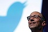 In flight: Twitter's CEO Dick Costolo.