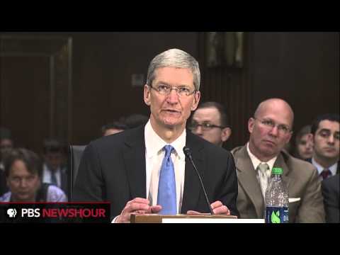 Apple CEO Tim Cook at Senate Hearings (part 2)