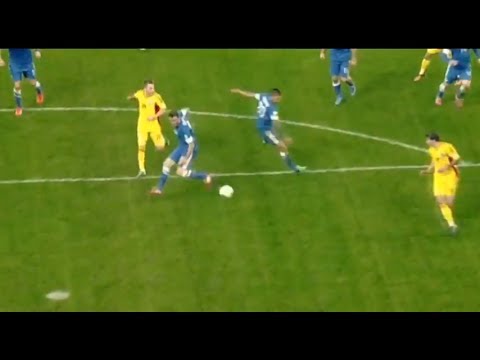 Strangest own goal ever? - Romania v Greece