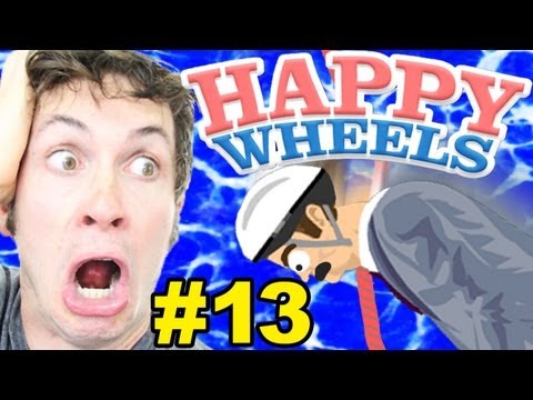 Happy Wheels - ROPE SWING FAIL - Part 13