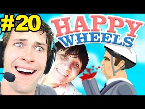 Happy Wheels - MOM WATCHES ME PLAY - Part 20