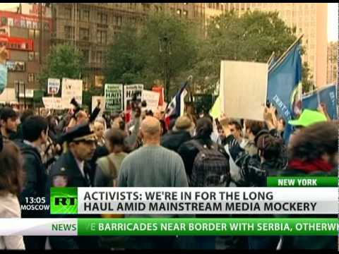 OWS Mocked: US media backs the banks