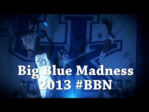 Kentucky Wildcats TV: Men's Basketball Intro Video Big Blue Madness 2013