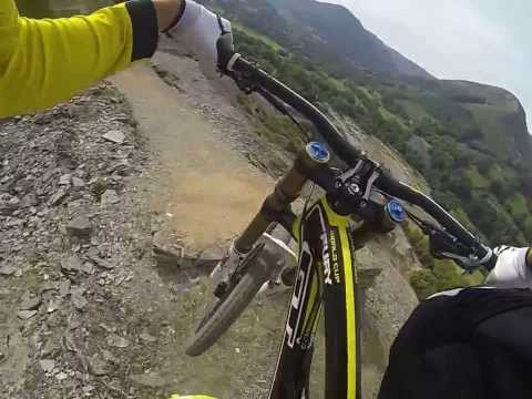 Revolution Bike Park Quarry Line - Dan Atherton, like us on facebook for more videos.