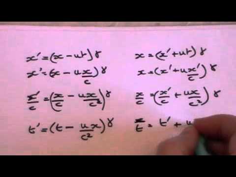 Special Relativity and E=mc² - Part 2 of 5