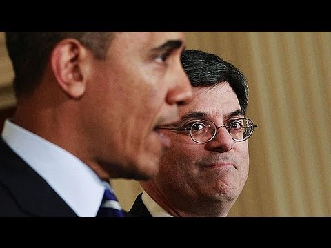 Obama mocks Jack Lew's signature