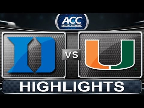 Miami vs Duke | 2014 ACC Basketball Highlights