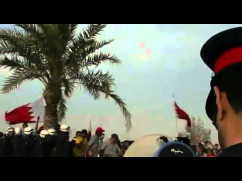 Bahrain protesters peaceful rally to Riffa!!!!!.