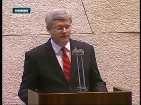 Stephen Harper vows loyalty to Israel in speech to Knesset   Politics   Canada News