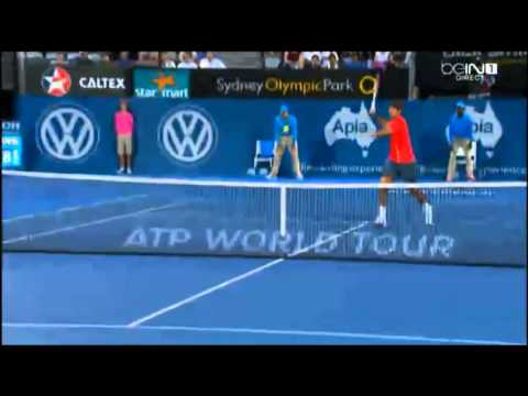 Juan Martin del Potro vs  Bernard Tomic Apia International Sydney 2014 -HIGHLIGHTS - FINAL