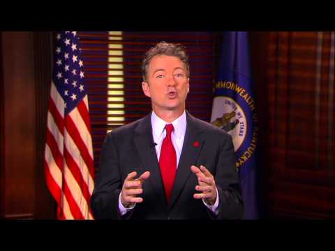 Sen. Rand Paul Delivers Response to President's State of the Union Address - January 28, 2014