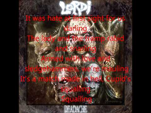 Lordi - Hate at First Sight (lyrics)