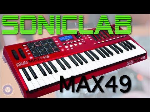 Akai MAX49 Midi/Mackie CV/GATE Controller Review