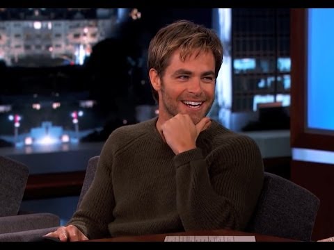 Chris Pine on Jimmy Kimmel Live PART 3