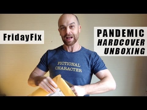 FridayFix™ PANDEMIC hardcover unboxing (sponsored by GoDaddy Code sigler199)