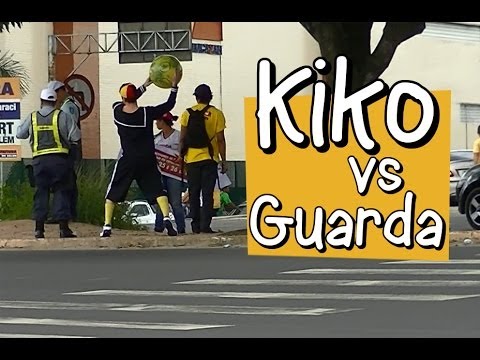 Kiko Vs guarda de trânsito