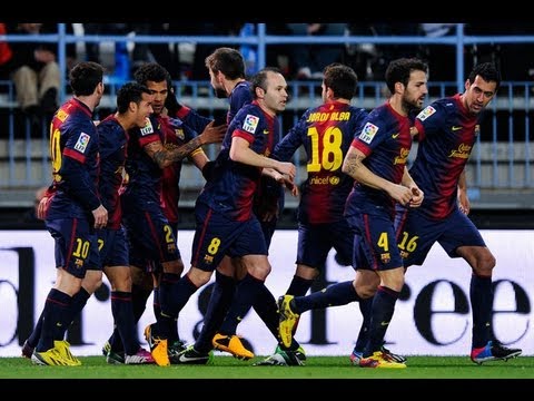 FC Barcelona ● Top 15 Goals of Season 2012-2013