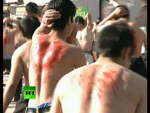 Graphic video: Shiites whip themselves bloody in Afghanistan