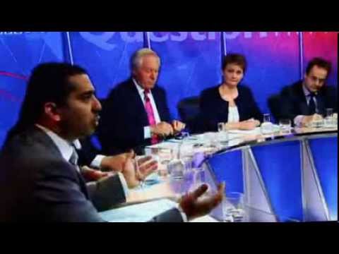 Question Time and  Mehdi Hasan puts the boot in the Daily Mail  3 /10 /2013