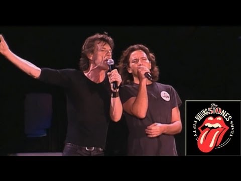 The Rolling Stones & Eddie Vedder - Wild Horses - Live OFFICIAL