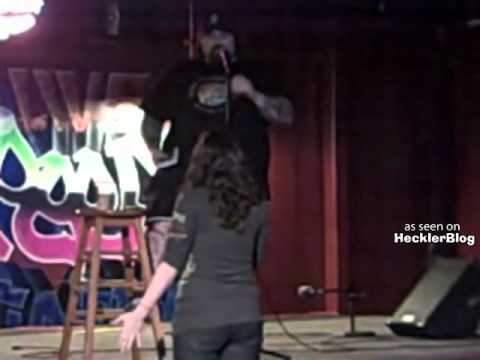 21/F Heckler Assaults Comedian After AWESOME set. A must see! HecklerBlog