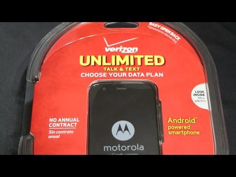 Verizon Moto G Unboxing and Review