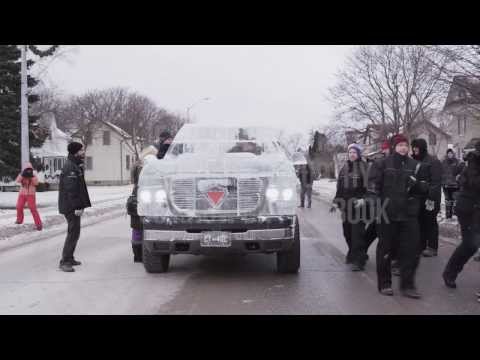 World Record Drive Attempt by the Canadian Tire Ice Truck (Winter 2013)