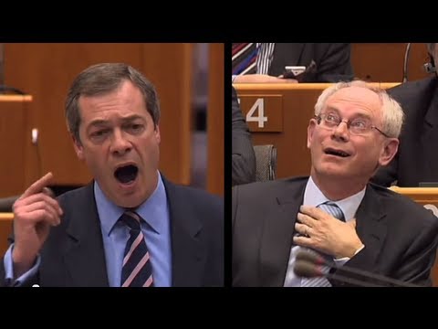 Nigel Farage insults Herman van Rompuy, calls EU President a 