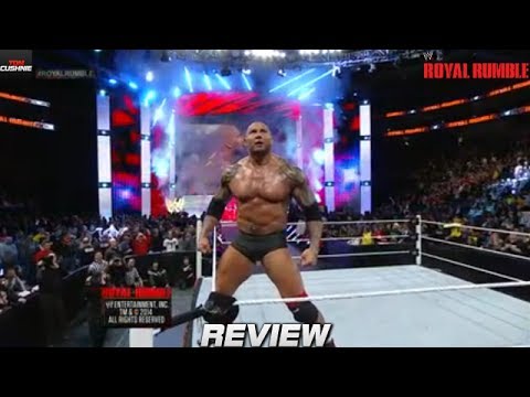 WWE ROYAL RUMBLE 2014 1/24/14 Full Show Review (24/1/14) (24th January 2014) My Highlights