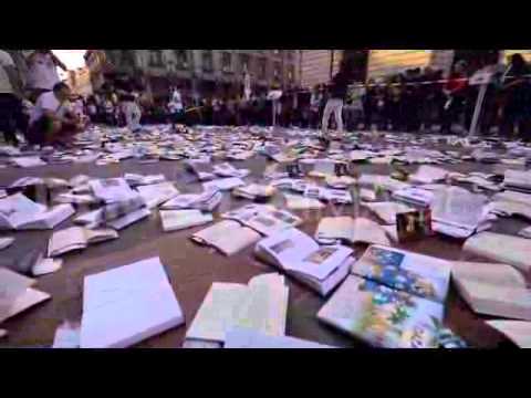 International Book Day celebrated in Bucharest Old City Center